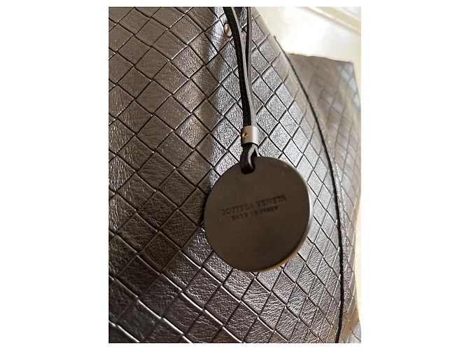 Borsa tote intrecciato di Bottega Veneta Nero - vista 4