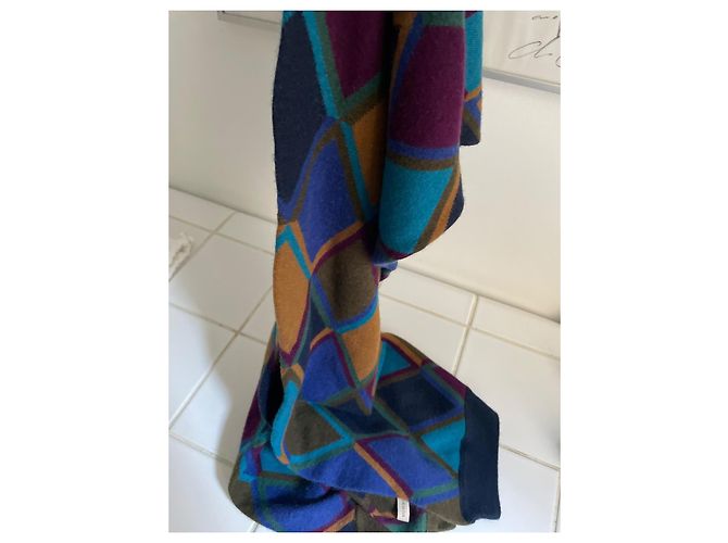 Sciarpa Burberry in lana multicolore - vista 5