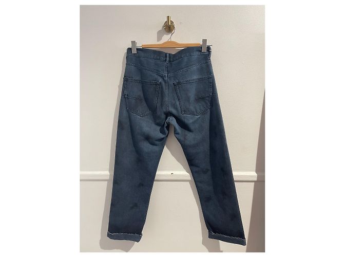 Jeans DIOR T.FR 34 Cotone Blu - vista 3
