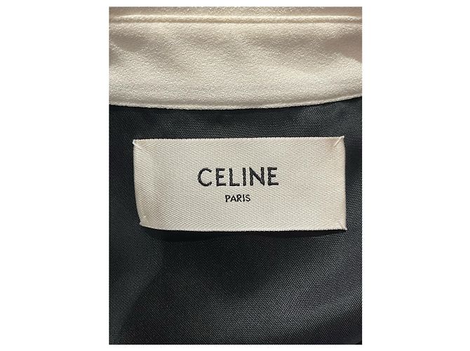 Céline CELINE Kleider T.International S Viskose Schwarz - Ansicht 4