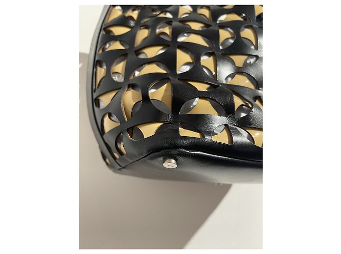 Alaïa Borse ALAIA T. Pelle Nero - vista 11
