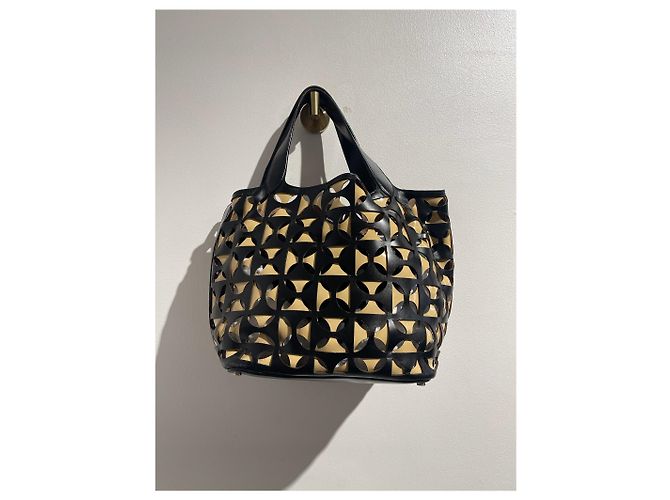 Alaïa Borse ALAIA T. Pelle Nero - vista 6