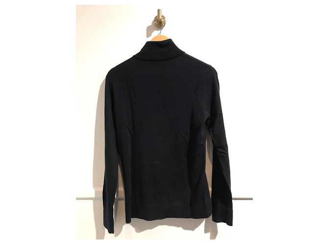 CHANEL Strickwaren & Sweatshirts T.International XS Wolle Schwarz - Ansicht 4