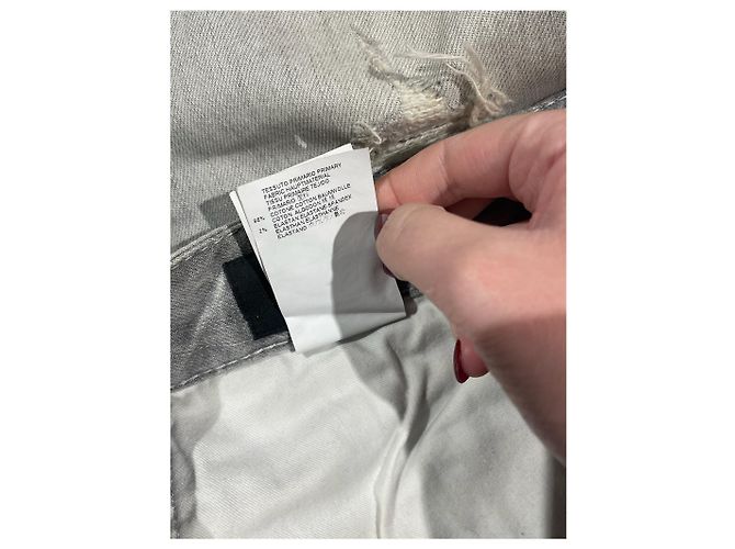 Jeans DSQUARED2 T.FR 34 Cotone Grigio - vista 7