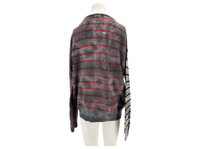 Autre Marque Raquel Allegra Strickwaren T.0-5 0 Kaschmir Grau - Ansicht 2