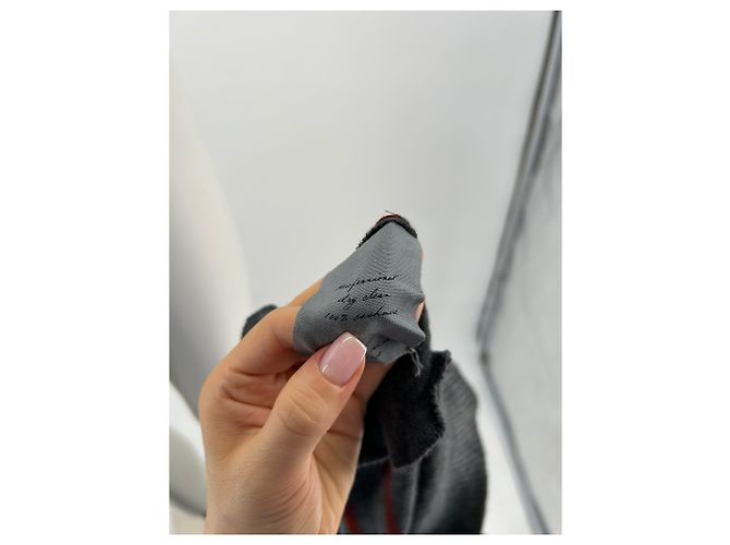 Autre Marque Raquel Allegra Strickwaren T.0-5 0 Kaschmir Grau - Ansicht 6