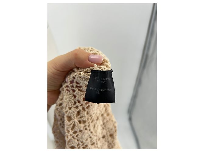 Isabel Marant Strickwaren T.FR 36 Baumwolle Beige - Ansicht 5