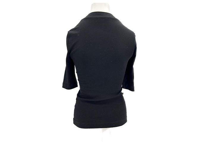 Autre Marque Rosetta Getty lidera T.International S Cotton Negro - vista 2