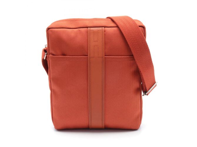 Borsa a Spalla MM Pochette Acapulco di Hermès Arancione - vista 2