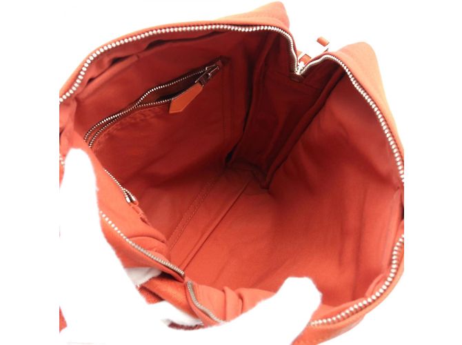 Borsa a Spalla MM Pochette Acapulco di Hermès Arancione - vista 4