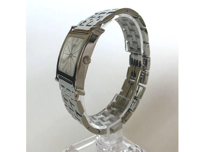Hermès Orologio da polso uomo Hermes Heure H Argento - vista 3