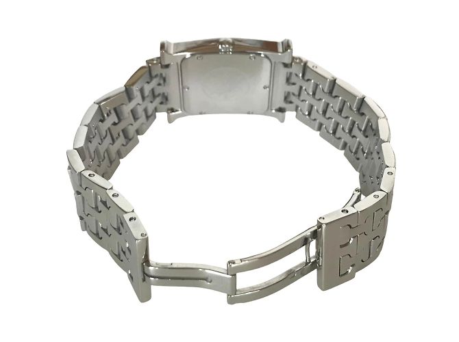 Hermès Orologio da polso uomo Hermes Heure H Argento - vista 6