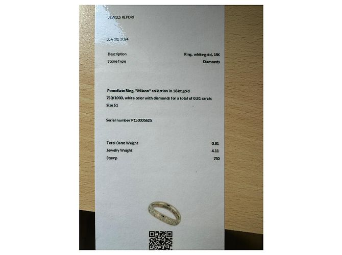 Pomellato Milano Ring Weißgold - Ansicht 5