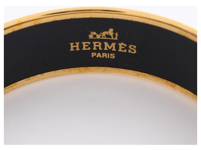 Hermès Emaille GM Armreif Blau Mehrfarben Golden - Ansicht 4