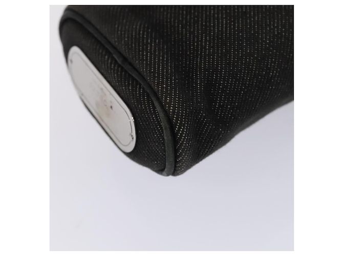 Pochette GUCCI Denim Grigio Argento 90627 Auth ac3227 Marrone - vista 16