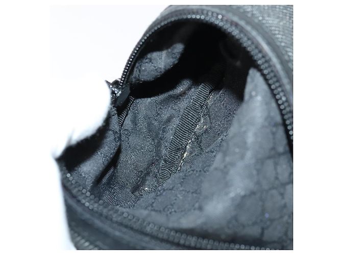 Pochette GUCCI Denim Grigio Argento 90627 Auth ac3227 Marrone - vista 17