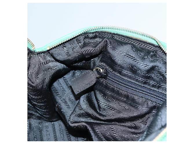 PRADA Borsa a Mano Nylon Verde Oro Auth 86987 D'oro - vista 17