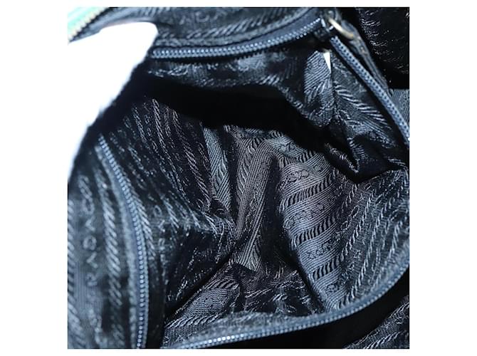 PRADA Borsa a Mano Nylon Verde Oro Auth 86987 D'oro - vista 18