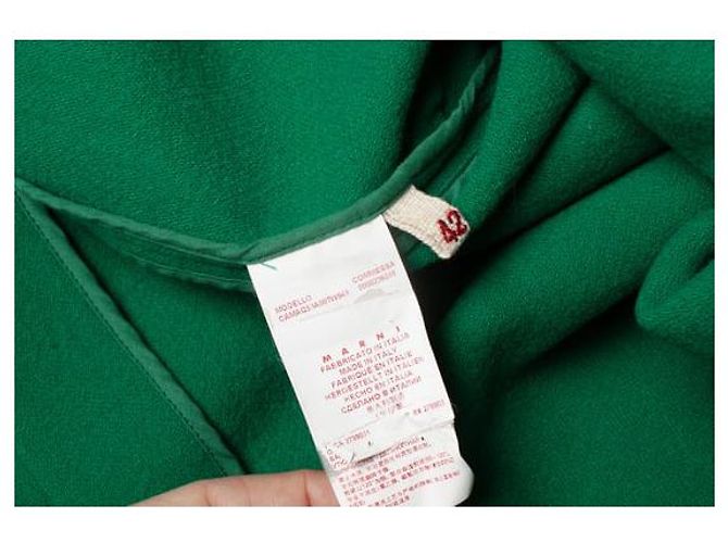 Marni, top de lana verde con cremalleras - vista 5
