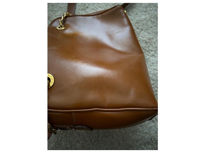 Borsa a tracolla Céline in pelle marrone - vista 19