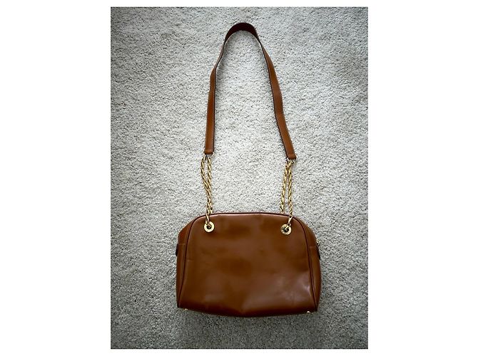 Borsa a tracolla Céline in pelle marrone - vista 2
