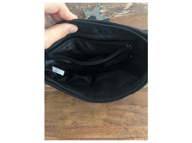 Borsa Baguette Thierry Mugler Zenith 1 Nera Nylon Nero - vista 10