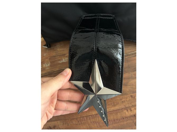 Borsa Baguette Thierry Mugler Zenith 1 Nera Nylon Nero - vista 11