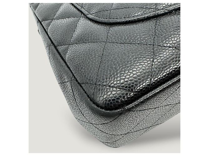 Timeless borsa a flap jumbo classica senza tempo CHANEL Nero - vista 11