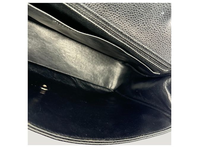 Timeless borsa a flap jumbo classica senza tempo CHANEL Nero - vista 15
