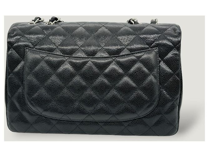Timeless borsa a flap jumbo classica senza tempo CHANEL Nero - vista 5