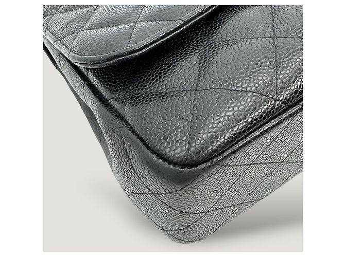 Timeless borsa a flap jumbo classica senza tempo CHANEL Nero - vista 9
