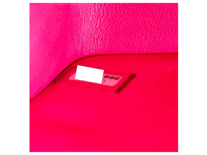 Borsa classica a doppio flap senza tempo CHANEL caviar rosa 2.55 - vista 14