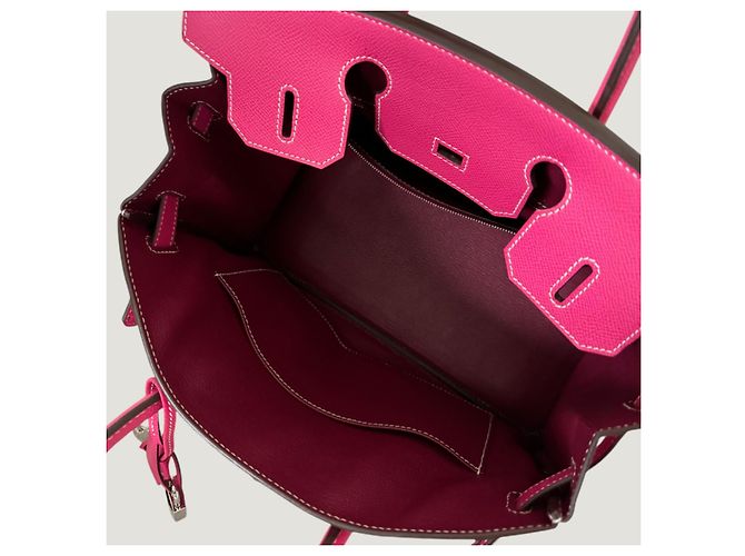 Hermès Birkin 30 Rosa Pink Rot - Ansicht 13