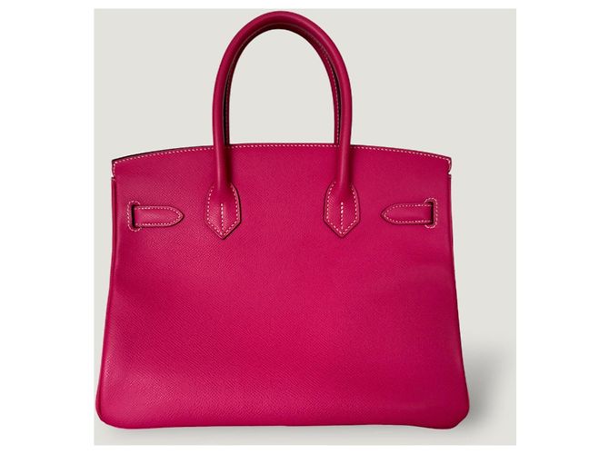 Hermès Birkin 30 Rosa Pink Rot - Ansicht 5