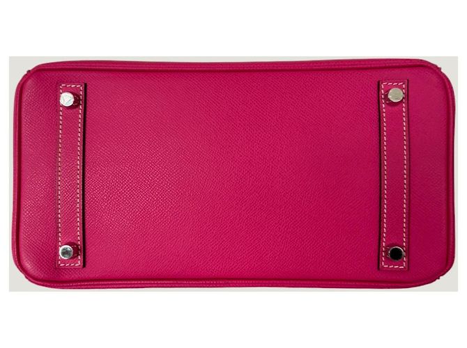 Hermès Birkin 30 Rosa Pink Rot - Ansicht 6