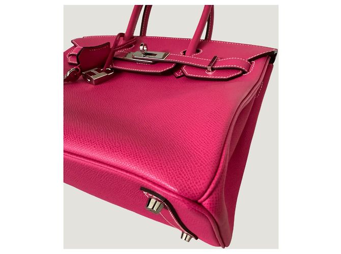 Hermès Birkin 30 Rosa Pink Rot - Ansicht 7