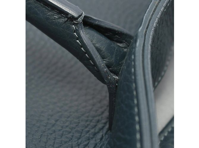 Executive Borsa Tote Esecutiva Chanel in Pelle Blu Navy - vista 10