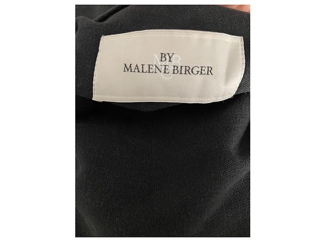 2 federe per cuscini nere con borchie By Malene Birger 45 x 45 cm Nero - vista 7