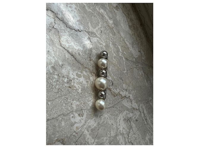 Spilla di perle Louis Vuitton Argento - vista 6