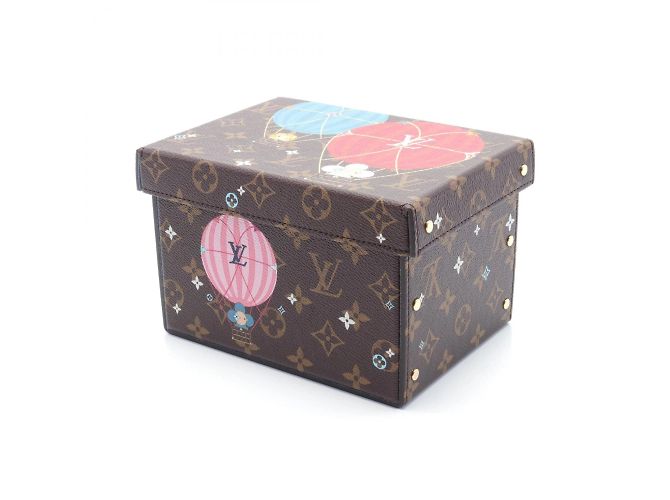Louis Vuitton Monogram Vivienne Coated Canvas Box Brown Multiple colors - view 2