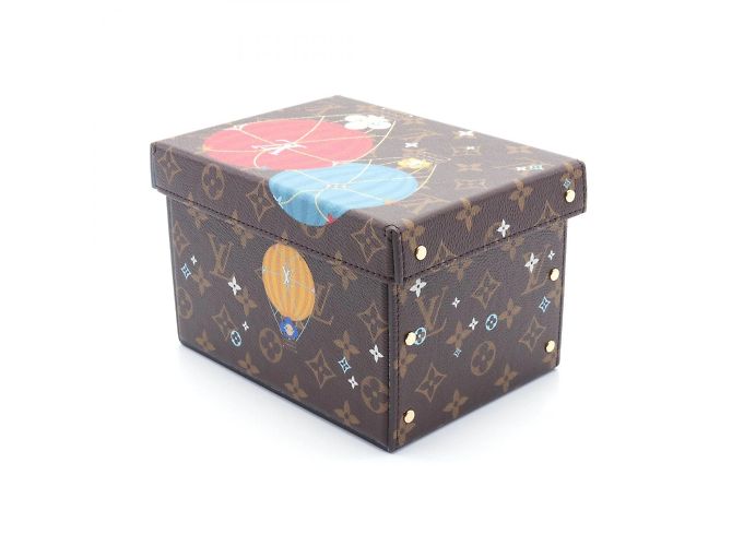 Louis Vuitton Monogram Vivienne Coated Canvas Box Brown Multiple colors - view 3