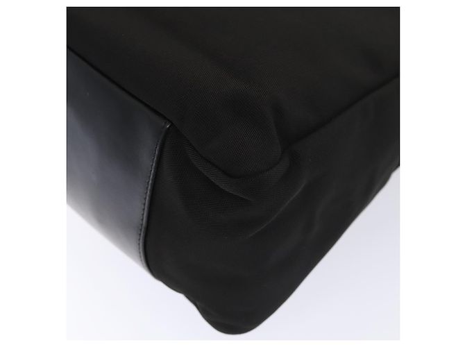 Borsa a mano GUCCI in nylon 2 vie nera argento 000 0509 Auth ep5500 Nero - vista 15