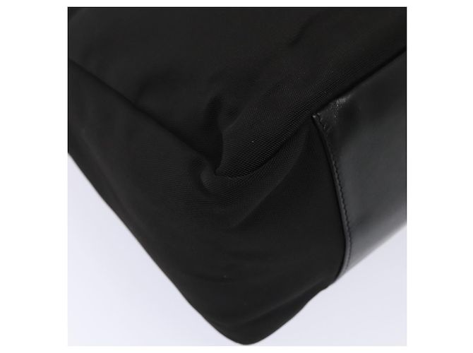 Borsa a mano GUCCI in nylon 2 vie nera argento 000 0509 Auth ep5500 Nero - vista 16