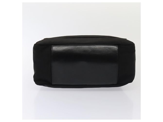Borsa a mano GUCCI in nylon 2 vie nera argento 000 0509 Auth ep5500 Nero - vista 5