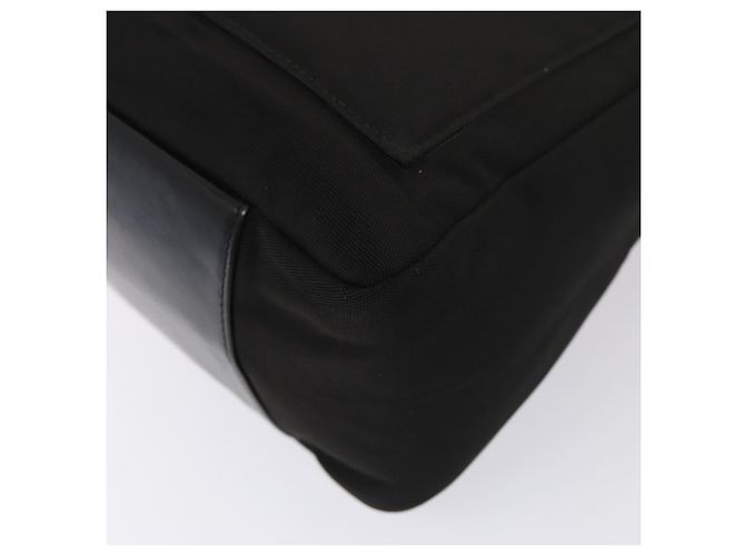 Borsa a mano GUCCI in nylon 2 vie nera argento 000 0509 Auth ep5500 Nero - vista 9