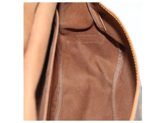 LOUIS VUITTON Borsa a Spalla Monogram Saumur 35 M42254 LV Auth ki4838 Monogramma - vista 23