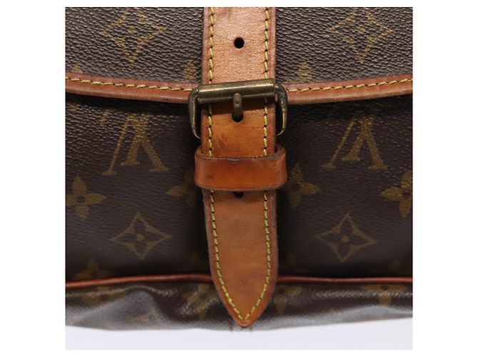 LOUIS VUITTON Borsa a Spalla Monogram Saumur 35 M42254 LV Auth ki4838 Monogramma - vista 26