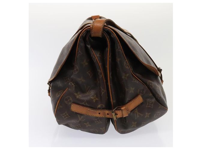 LOUIS VUITTON Borsa a Spalla Monogram Saumur 35 M42254 LV Auth ki4838 Monogramma - vista 3