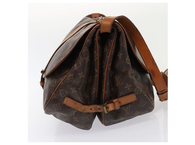 LOUIS VUITTON Borsa a Spalla Monogram Saumur 35 M42254 LV Auth ki4838 Monogramma - vista 4