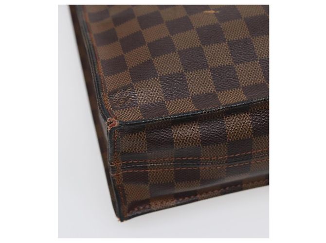 LOUIS VUITTON Borsa Sac Plat Damier Ebene N51140 Auth LV 88692 - vista 14